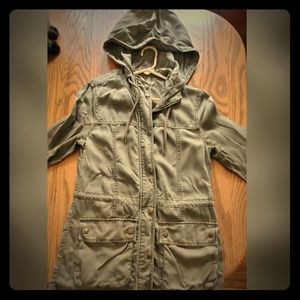 Max Jeans Olive Green Military Jacket.